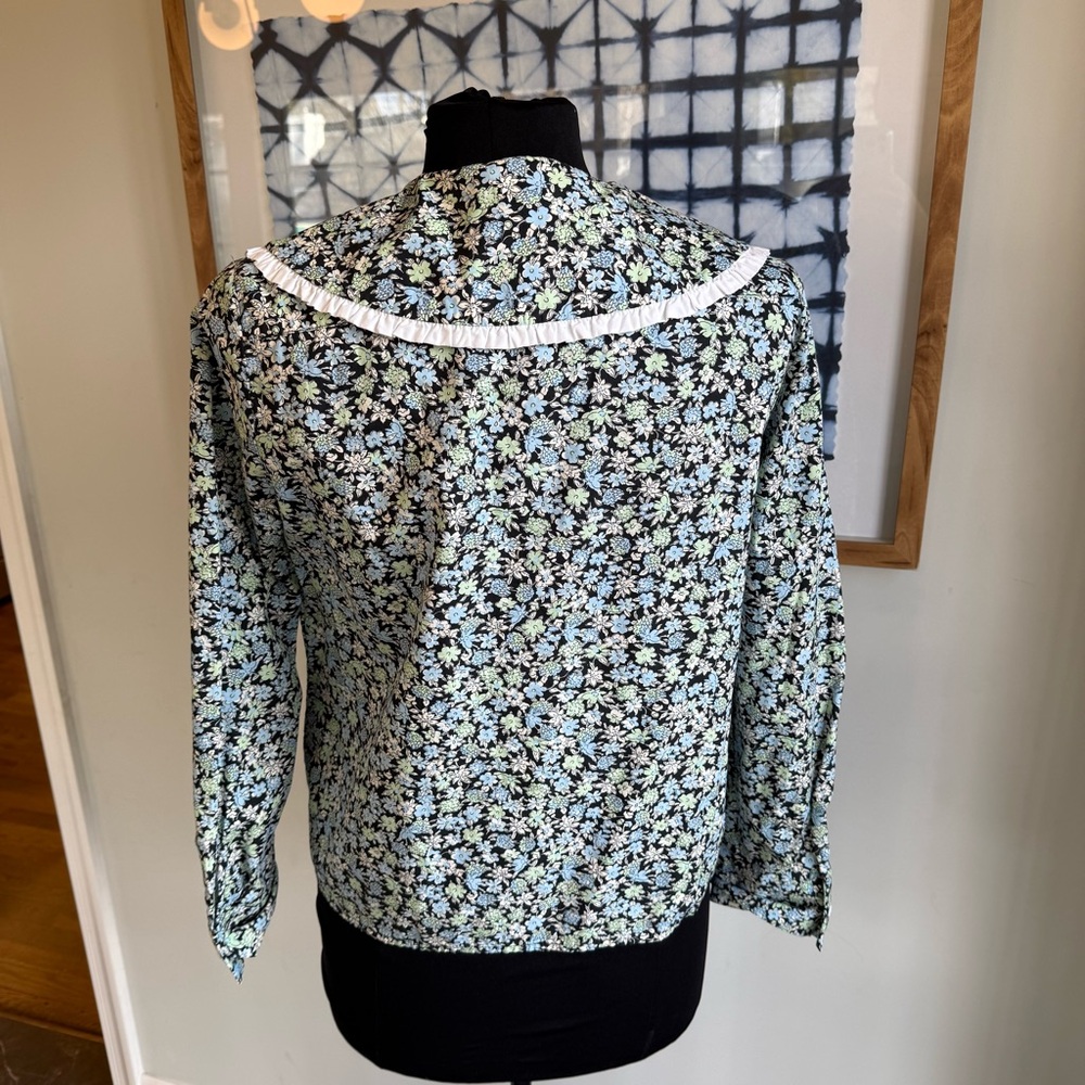 Maje City Floral Print Blouse - Picture 5 of 14